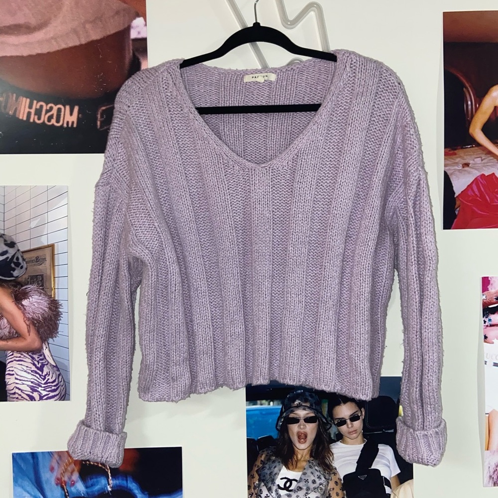Purple pacsun sweater